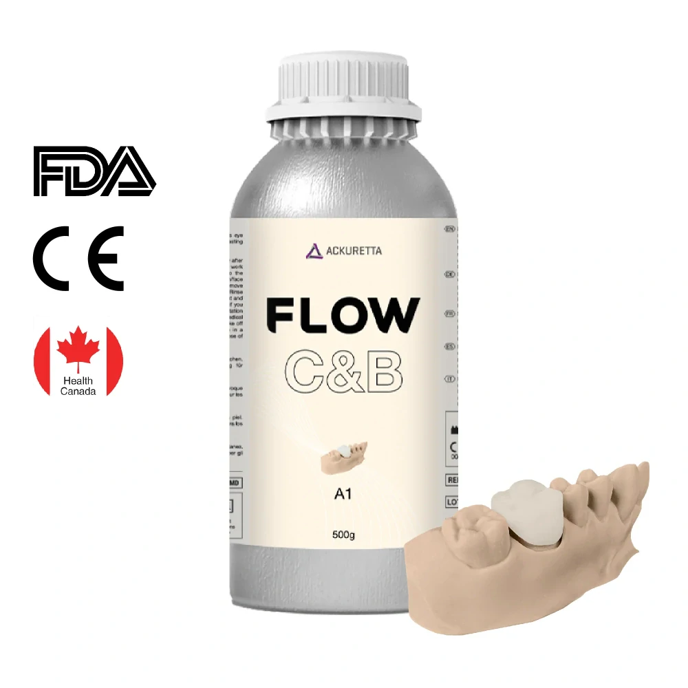 Materiál FLOW pro 3D tiskárny Ackuretta