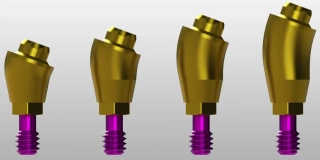 DAS Multi-Unit abutment úhlovaný, gingivální výška 4,5 mm